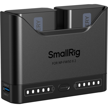 SmallRig 5488 Turbo Charging Kit for NP-FW50 Camera Batteries