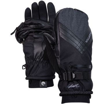 Valleret Skadi Zipper Mitt PSP Black Size XL (20SKD-BK-XL)