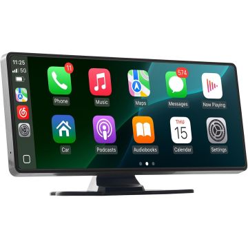 VEVOR 9003D Wireless CarPlay Android Auto Portable Radio 10-inch