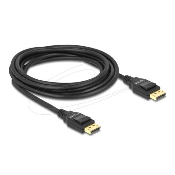 Delock Cable Displayport 1.2 Plug to Displayport Plug 4K 3 m (82424)