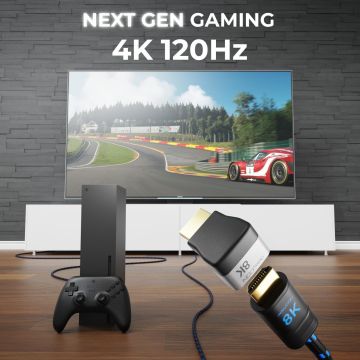 deleyCON HDMI Adapter 90 Degree Angle 8K (MK5937)