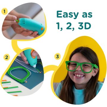 3Doodler Start PLUS 3D PRINTING PEN SPLUS 3D pen 0.77 mm Turquoise, Yellow