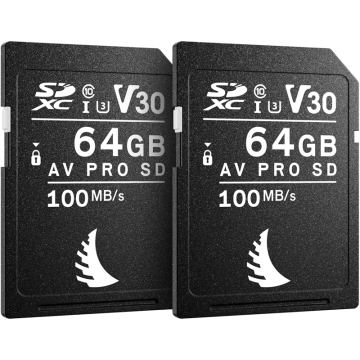 Angelbird SD Match Pack for Fujifilm AV PRO V30 64GB | 2 PACK MPFJAVP64SDV30