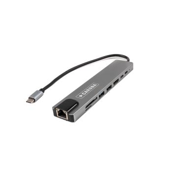 Caruba 8-in-1 USB-C Hub with Ethernet