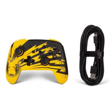 PowerA WIRED Pokemon Lightning Pikachu Controller for Nintendo Switch