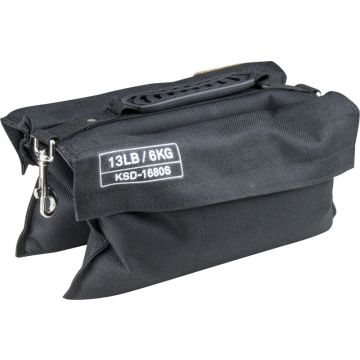 Kupo KSD-1680S Hook and Loop Refillable Sandbag 6kg - Empty