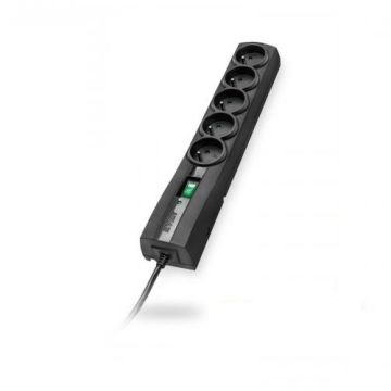 Ever CLASSIC 5 AC outlet(s) 250 V Black 1.5 m