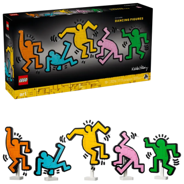 Lego Bricks ART Keith Haring Dancing Figures (31216)