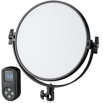 Bresser BR-S60B Soft Bi-Color Round LED Panel Light 30cm Diameter F004241