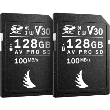 Angelbird SD Match Pack for Fujifilm AV PRO V30 128GB | 2 PACK MPFJAVP128SDV30
