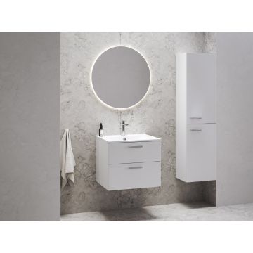 Ravak Augstais Skapis SB 390 Chrome II R Balts, Hroma Rokturis (X000000543)