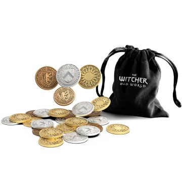 Go On Board The Witcher: Old World - Metal Coins (EN)