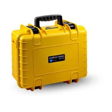 BW Outdoor Cases Type 4000 / Yellow (divider system)