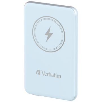 Verbatim Charge n Go Magnetic Power Bank 5000 mAh blue