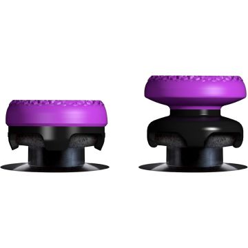 KontrolFreek - FPS Freek Frenzy Purple/Black Thumbsticks | PS4/PS5 | 1 High-Rise, 1 Mid-Rise