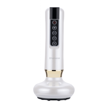 Humanas DermaSmooth Anticellulite Massager with Chinese Cupping Device Function White