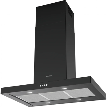 Faber STILO COMFORT ISOLA BK MATT A90, 710 m³/h (325.0618.792)