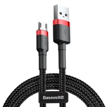 Baseus Cafule Micro USB cable 1.5A 2m Red+Black (CAMKLF-C91)