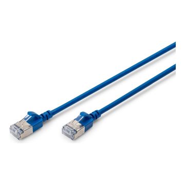 Digitus Patch Cable 50 cm Blue RJ-45 CAT 6a (DK-1632-A-005S-B)