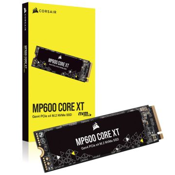 Corsair MP600 Core XT NVMe SSD, PCIe 4.0 M.2 Typ 2280 - 4 TB (CSSD-F4000GBMP600CXT)