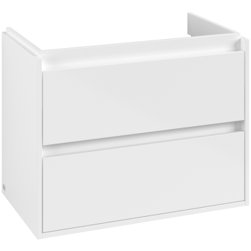 Villeroy&Boch Skyla Vanity Vannas Izstabas Skapis Pull-Out 77,2x59,6x43,9cm Brilliant White (C79600VE)