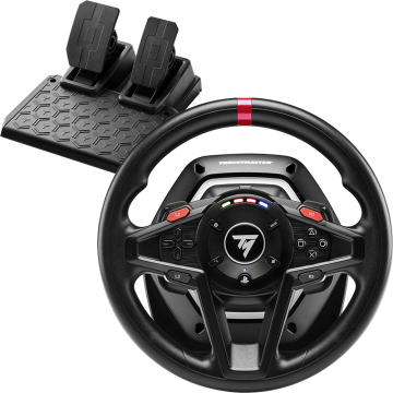 Thrustmaster T128 Steering Wheel With Magnetic Pedals PlayStation
