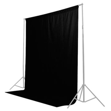 Caruba Background Cloth 3x6m Black