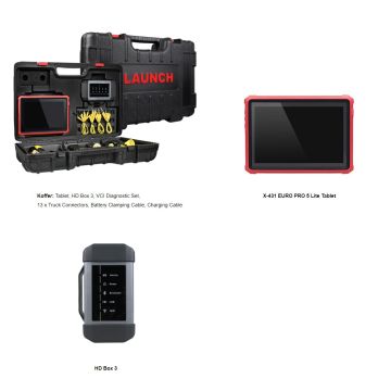 LAUNCH X-431 EURO PRO HD+ Truck diagnostics