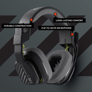 Logitech Astro A10 Gen 2 (Black) Wired Headset - PS5