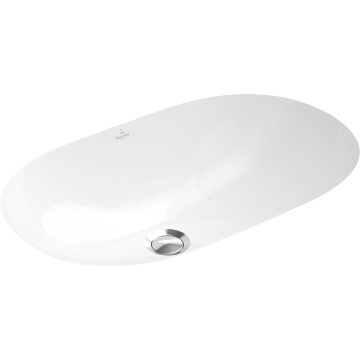 Villeroy&Boch O.Novo Iebūvējama Izlietne 60x35cm White Alpin (41626001)
