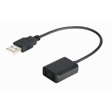Saramonic SR-EA2L USB Sound Adapter USB to 3.5mm Audio&Mic Adapter