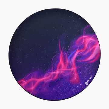 Arozzi ZONA Round Floor Pad Purple Galaxy (AZ-ZONA-PAD-GALAXY)