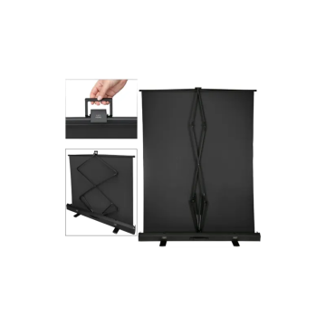 StudioKing Roll-Up Background Screen FB-150200FB 150x200cm Black