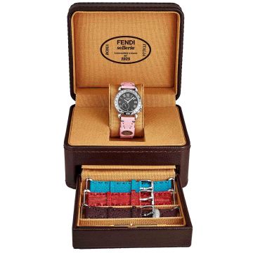 Fendi Selleria 3 Additional Straps With Ladies Watch F81031DCH/SET9
