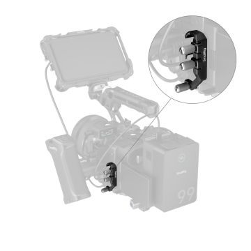 SmallRig 5592 USB-C & MULTI Cable Clamp for Cages for Sony FX2