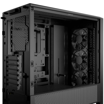 Corsair Frame 4000D RS PC case, Mid Tower, E-ATX, Tempered Glass - Black (CC-9011312-WW)
