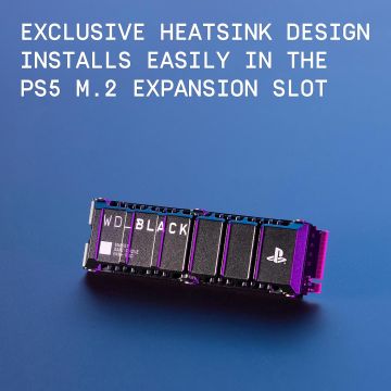 WD_BLACK SN850P 2TB NVMe SSD Officially Licensed for PS5 Consoles (‎WDBBYV0020BNC-WRSN)