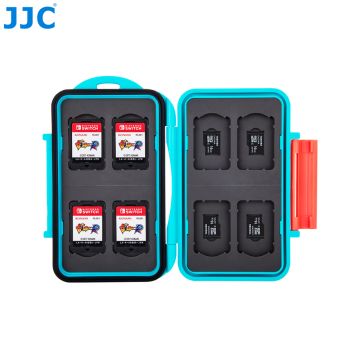 JJC MC-NSMSD16 Memory Card Case Blue