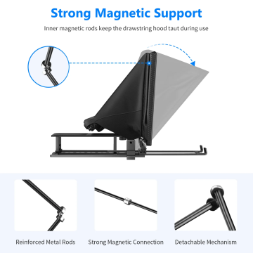 Neewer X14 Pro 14" Teleprompter with Remote Control and Carry Case