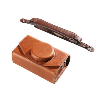 SmallRig 5986 Leather Storage Bag for FUJIFILM X-E5 / X100VI Brown