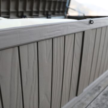 Praia Uzglabāšanas Kaste Melna 450l