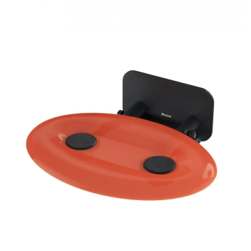 Ravak Ovo P II Sēdeklis Orange/Black (B8F0000058)