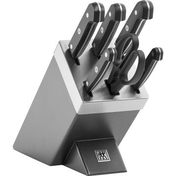 Zwilling 7 Piece Self Sharpening Knife Block Gray (1002455)