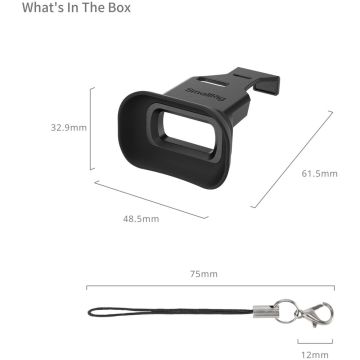 SmallRig 4819 Camera Viewfinder Eyecup for Sony Alpha 7C II / Alpha 7CR