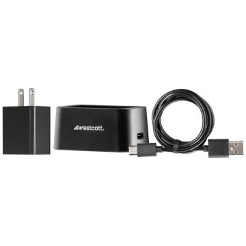 Westcott FJ80-SE Battery Charger & Cord