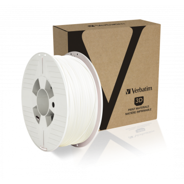 Verbatim PET‑G Filament 3D Printer 1.75 mm 1 Kg white