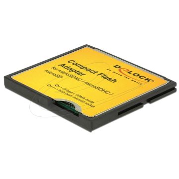 Delock Compact Flash Adapter for Micro SD Memory Cards (61795)