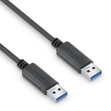 PureLink USB-A to USB-A cable 3.1 Gen 1 3A 5G iSeries black 2.00m (IS2401-020)