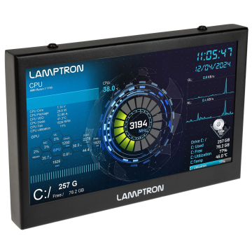 Lamptron CT070 All-In-One Controller, 7-inch IPS, Touch - black (LAMP-CT070B)