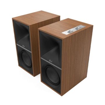 Klipsch The Sevens Wireless Bookshelf Speakers Walnut (Pair / Set of 2)